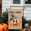 Halloween Flag with Pumpkin Trick or Treat Design