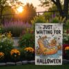 Halloween Garden Flag - Funny Skeleton Yard Décor