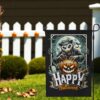 Halloween Garden Flag - Spooky Yard Decor for Outdoors