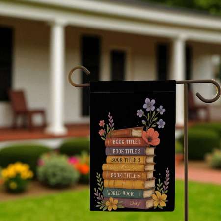 World Book Day Garden Flag | Reading Celebration Decor