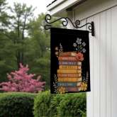 World Book Day Garden Flag, Reading Celebration Yard Decor