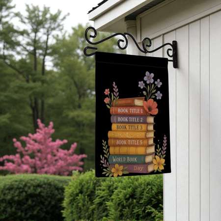 World Book Day Garden Flag | Reading Celebration Decor